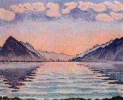 Ferdinand Hodler Lake Thun France oil painting artist